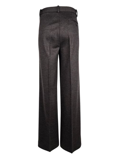 pantalone donna in lana antracite Circolo 1901 | FD3761C187